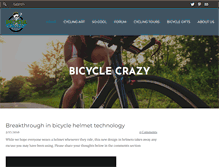 Tablet Screenshot of bicyclecrazy.com